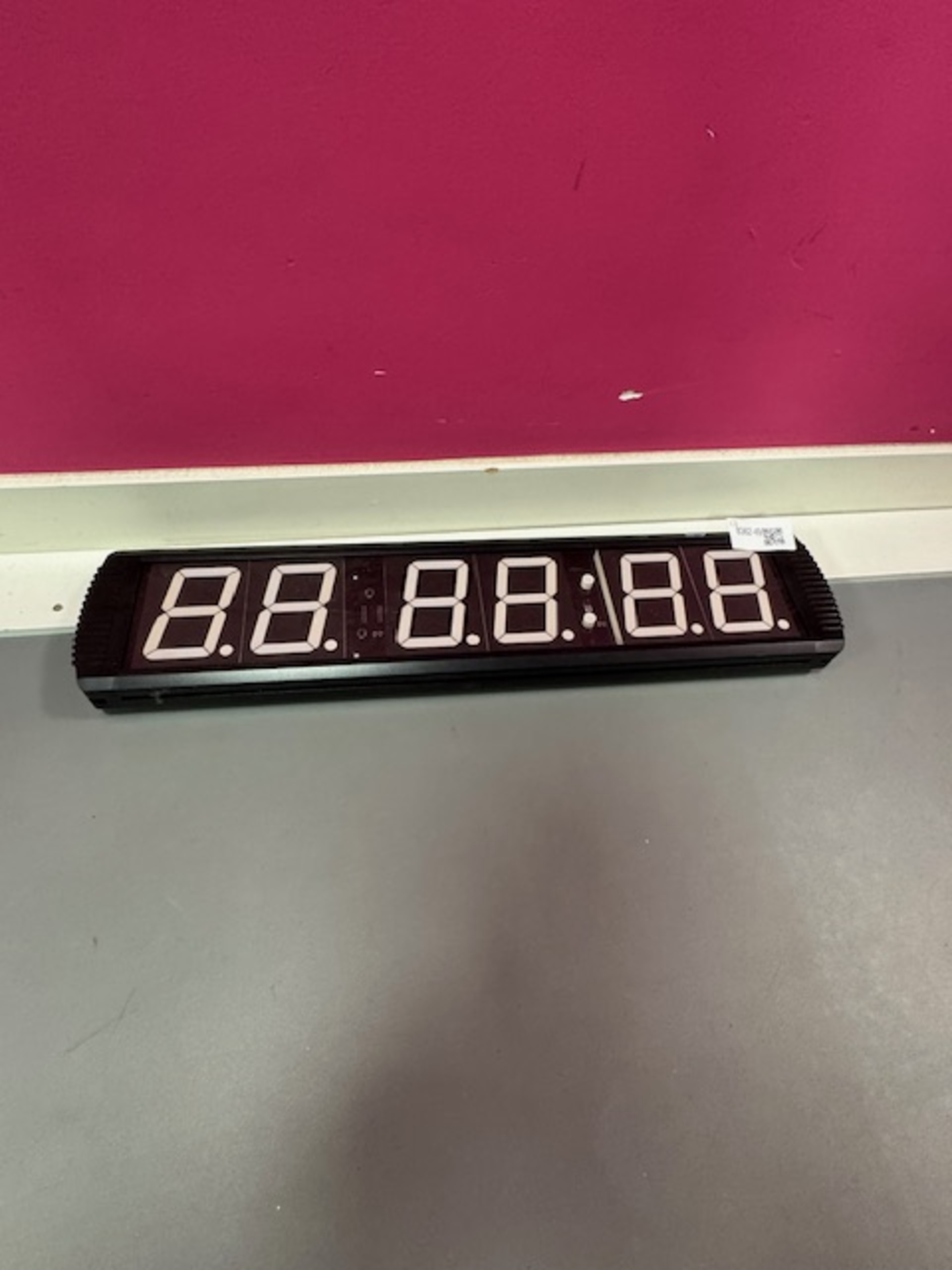 Crossfit timer CrossMax, zwart